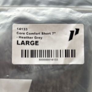 1st Phorm Core Comfort Short 7" - Heather Grey NWT